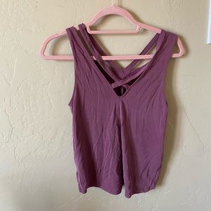 american eagle pink tank top